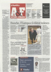 Intervista Tonato Repubblica prima pagina